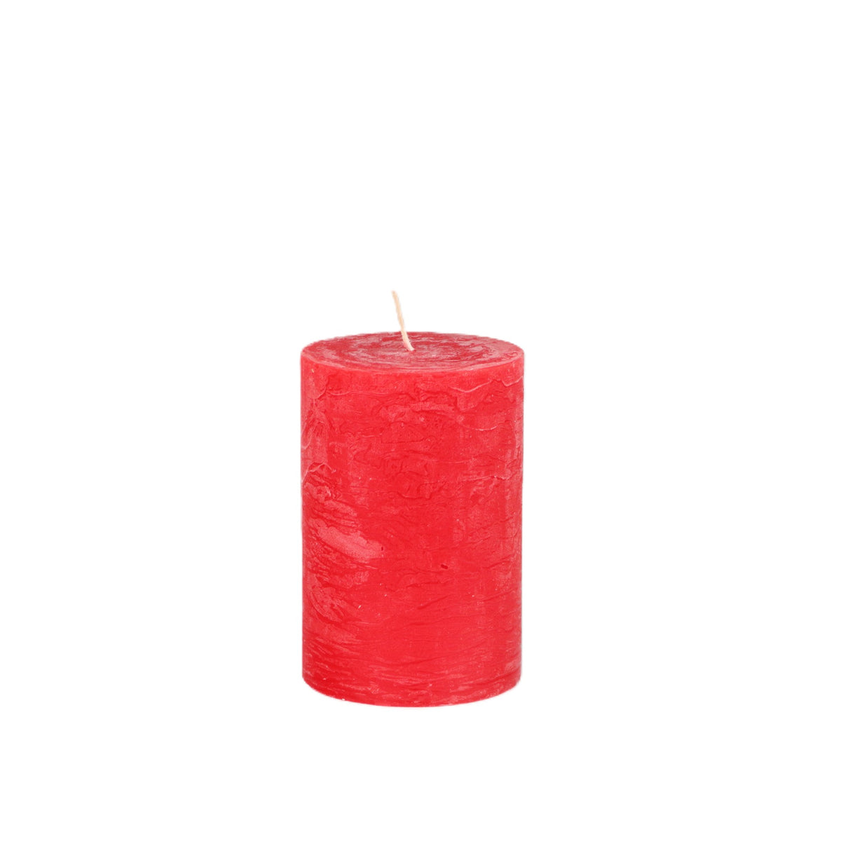 Crimson Pillar Candle Small