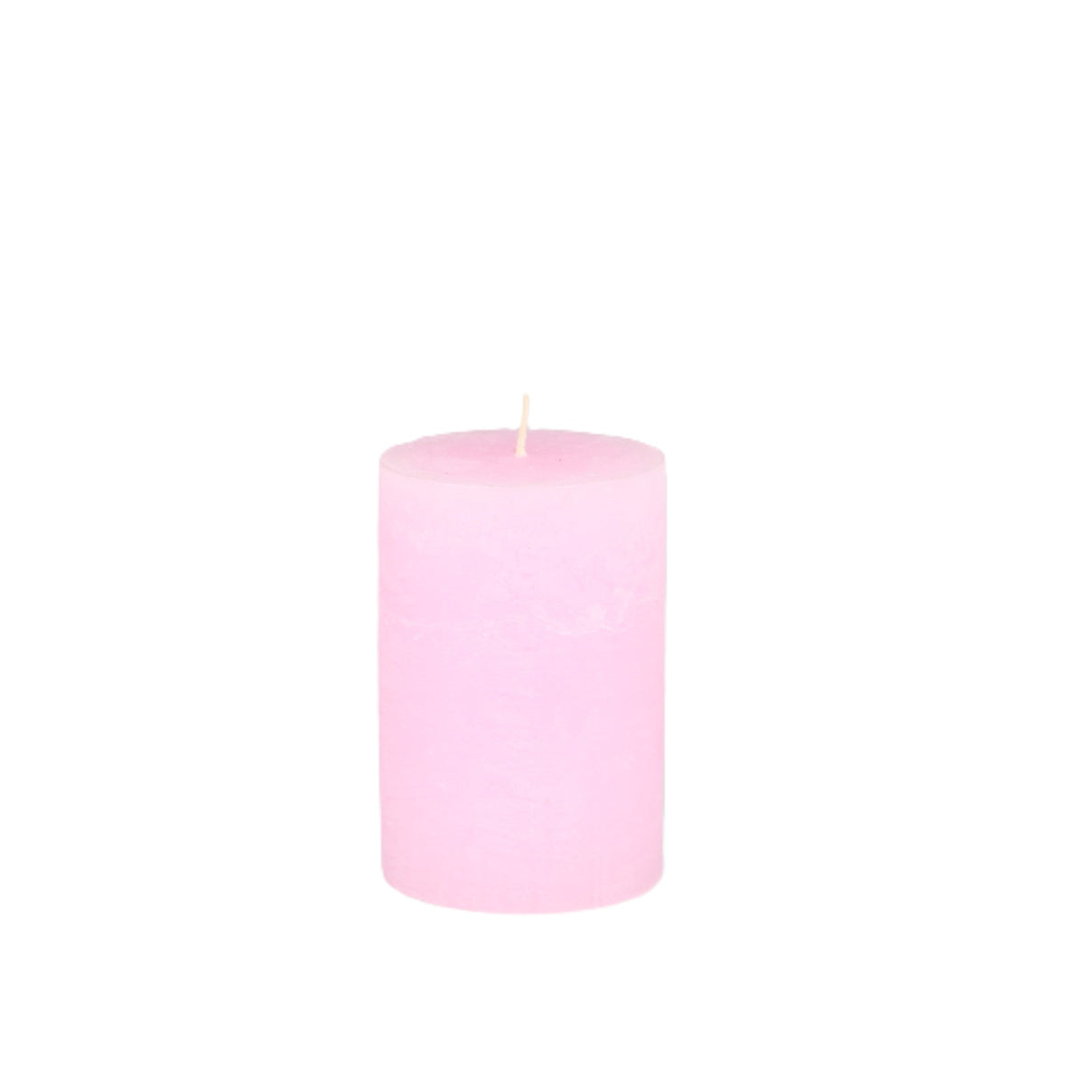Light Pink Pillar Candle Small