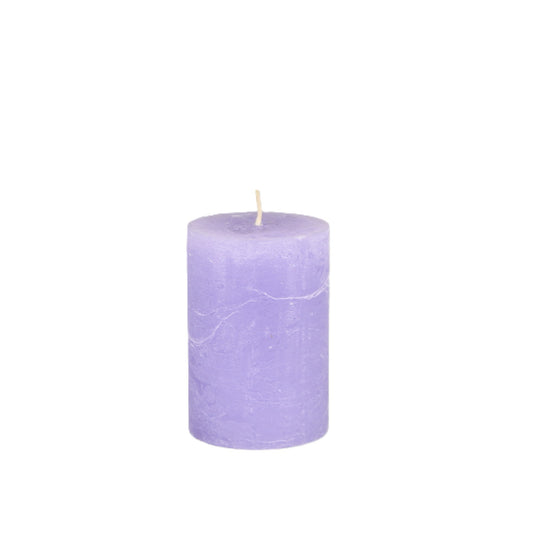 Lilac Pillar Candle Small