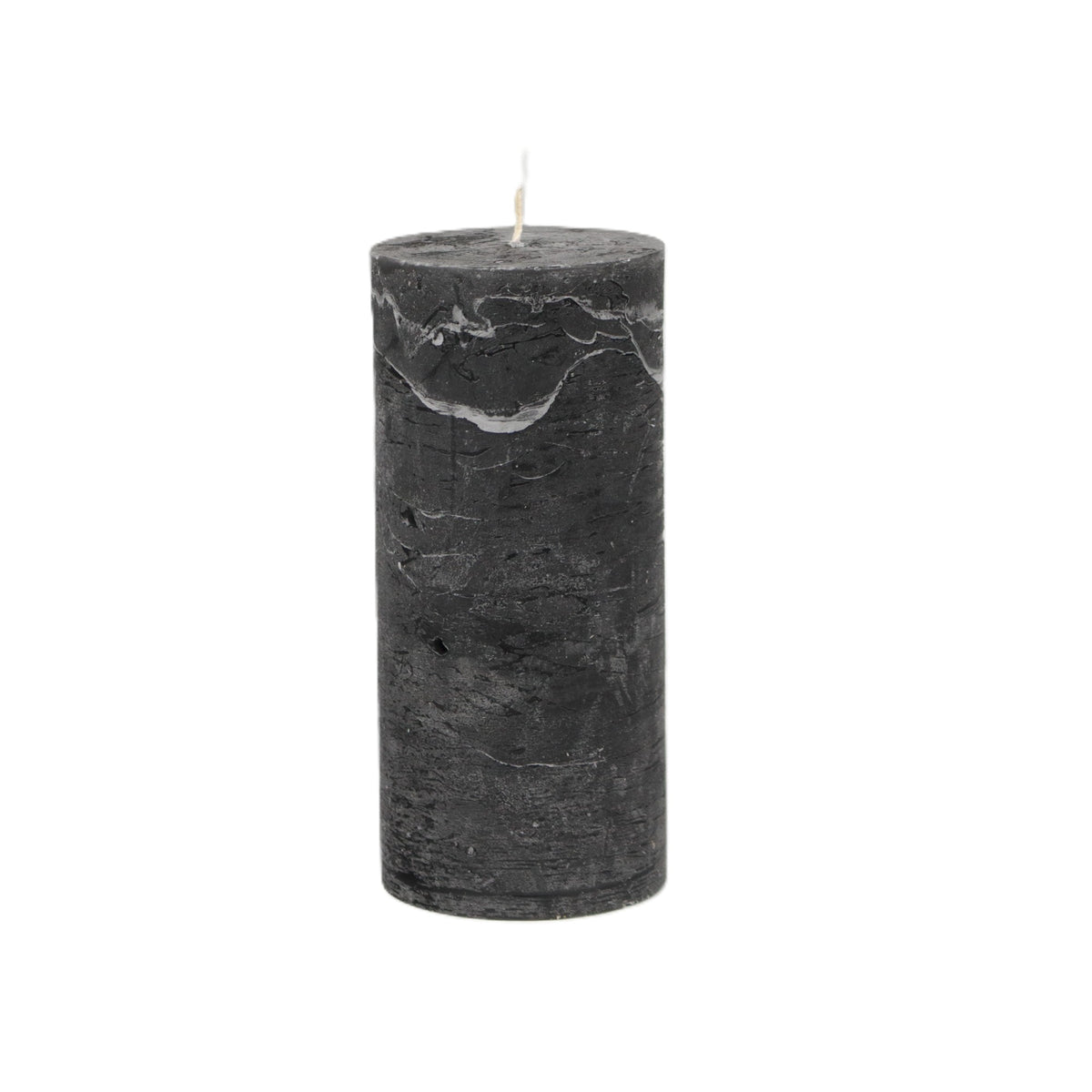Black Pillar Candle Large