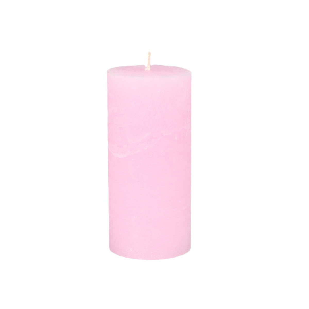 Light Pink Pillar Candle Large