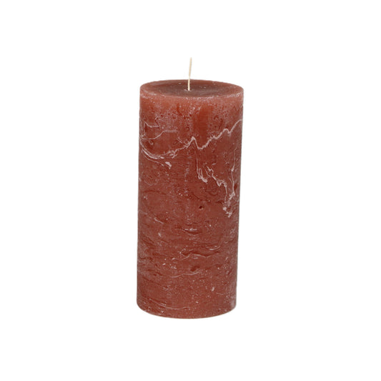 Brown Pillar Candle Large