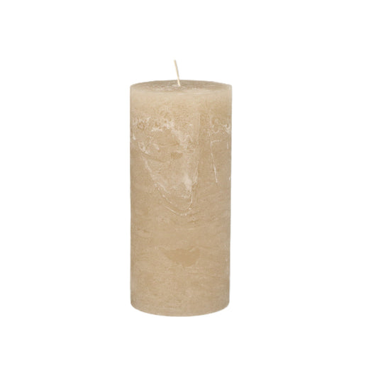 Oat Pillar Candle Large