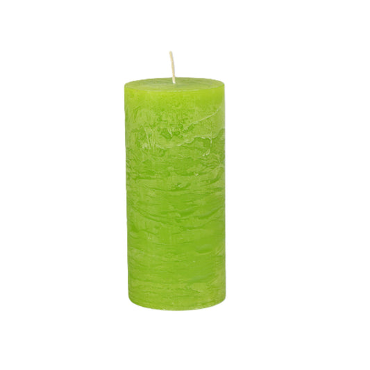 Chartreuse Pillar Candle Large