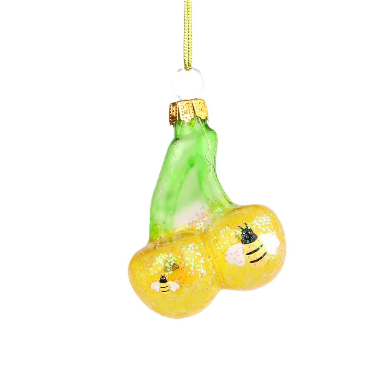 Cherries Bee Yellow