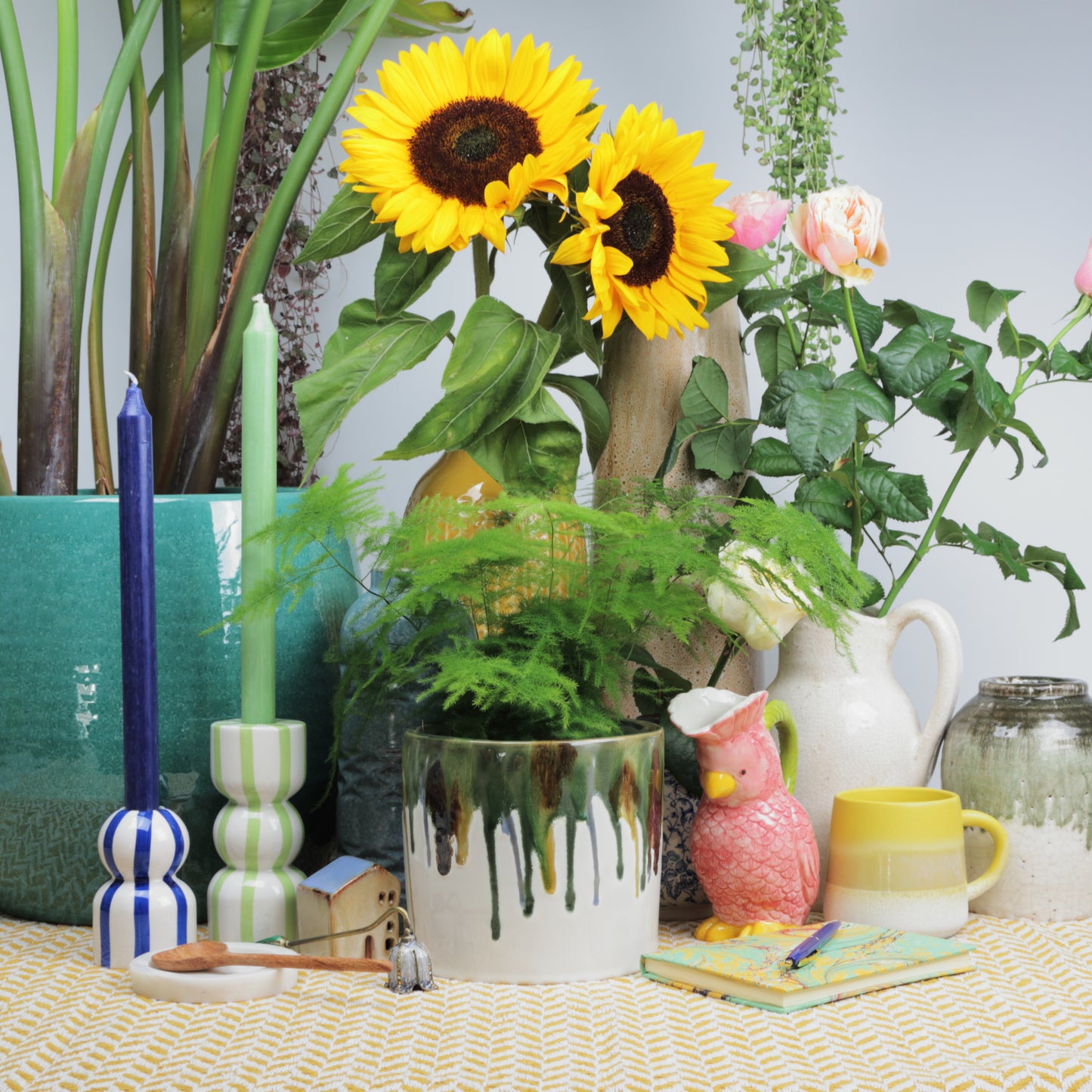 Dipped Paint Planter