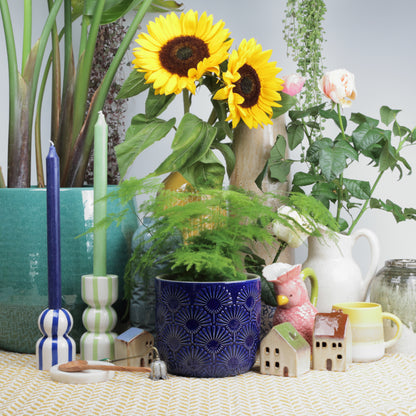 Azure Daffodil Planter