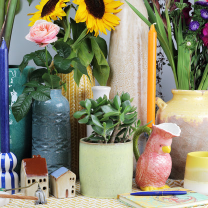 Summer green cylinder