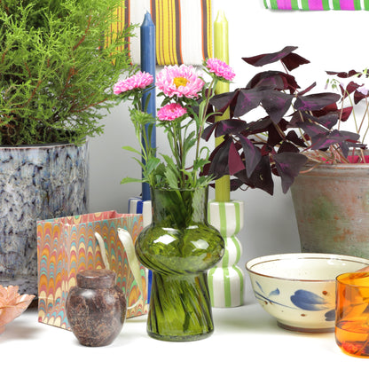 Olive Token Vase