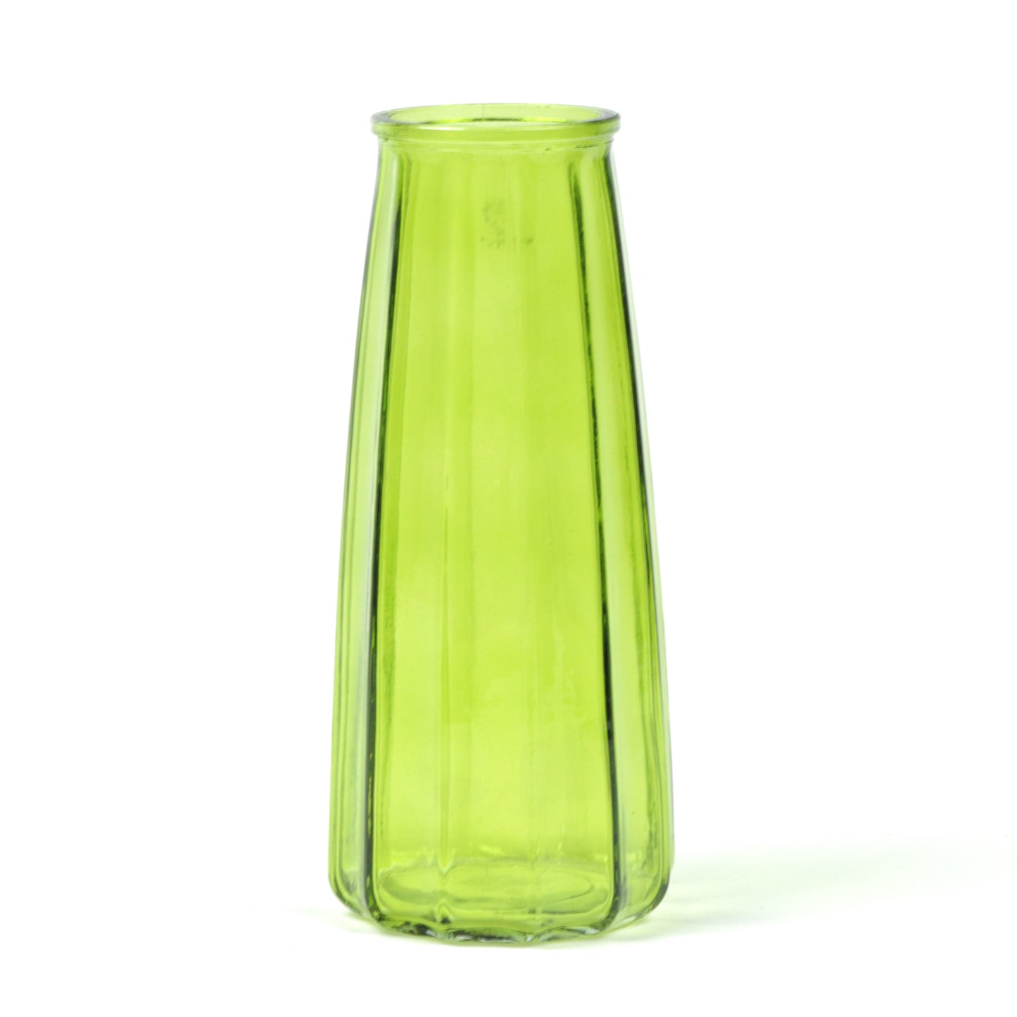 Lime Ribbed Cone