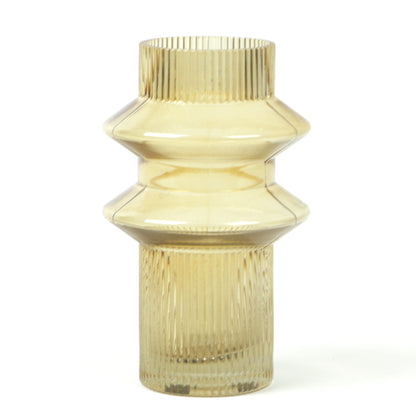 Tan Double Ringed Cylinder