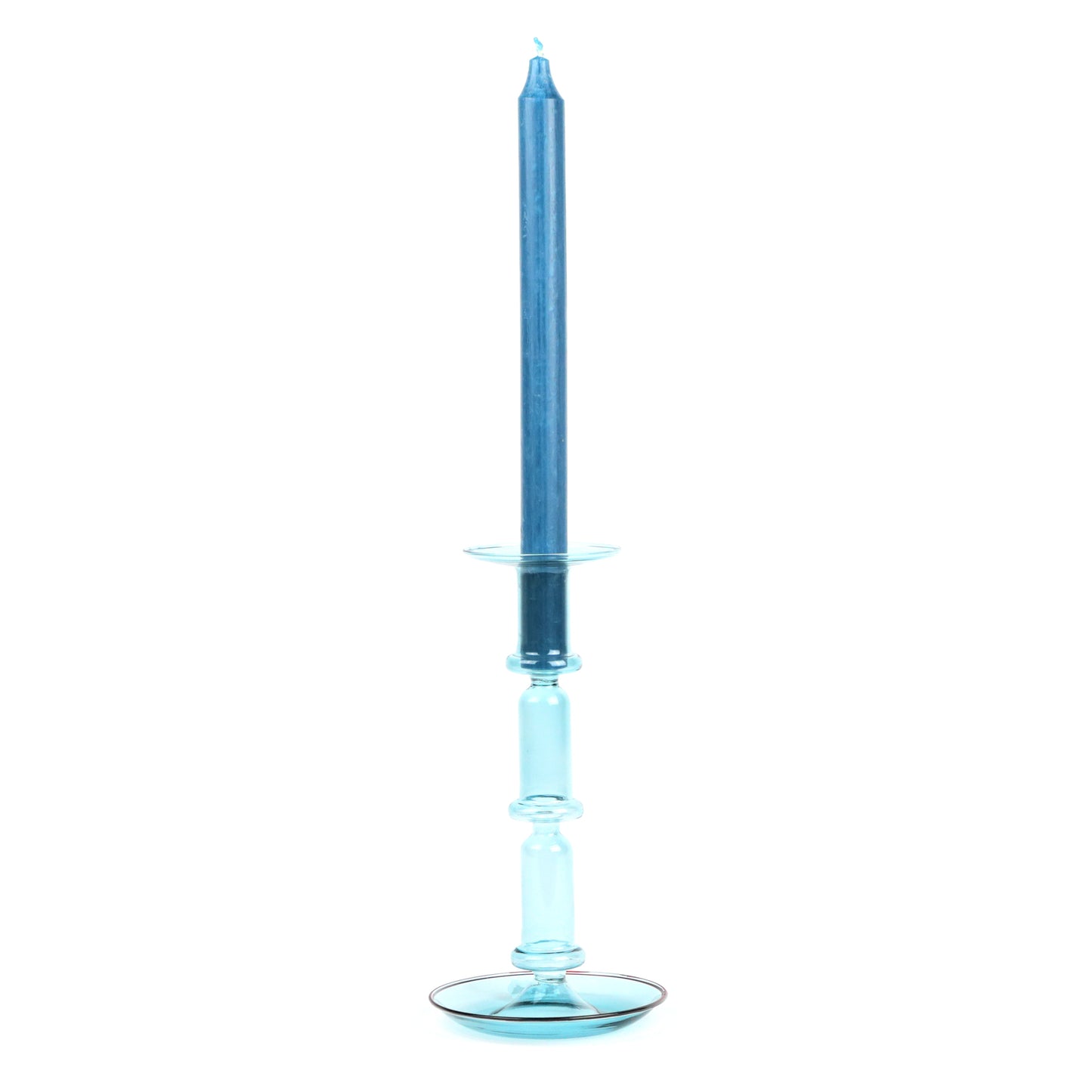 Petrol Blue Candle