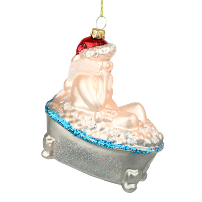 Bubble Bath Santa