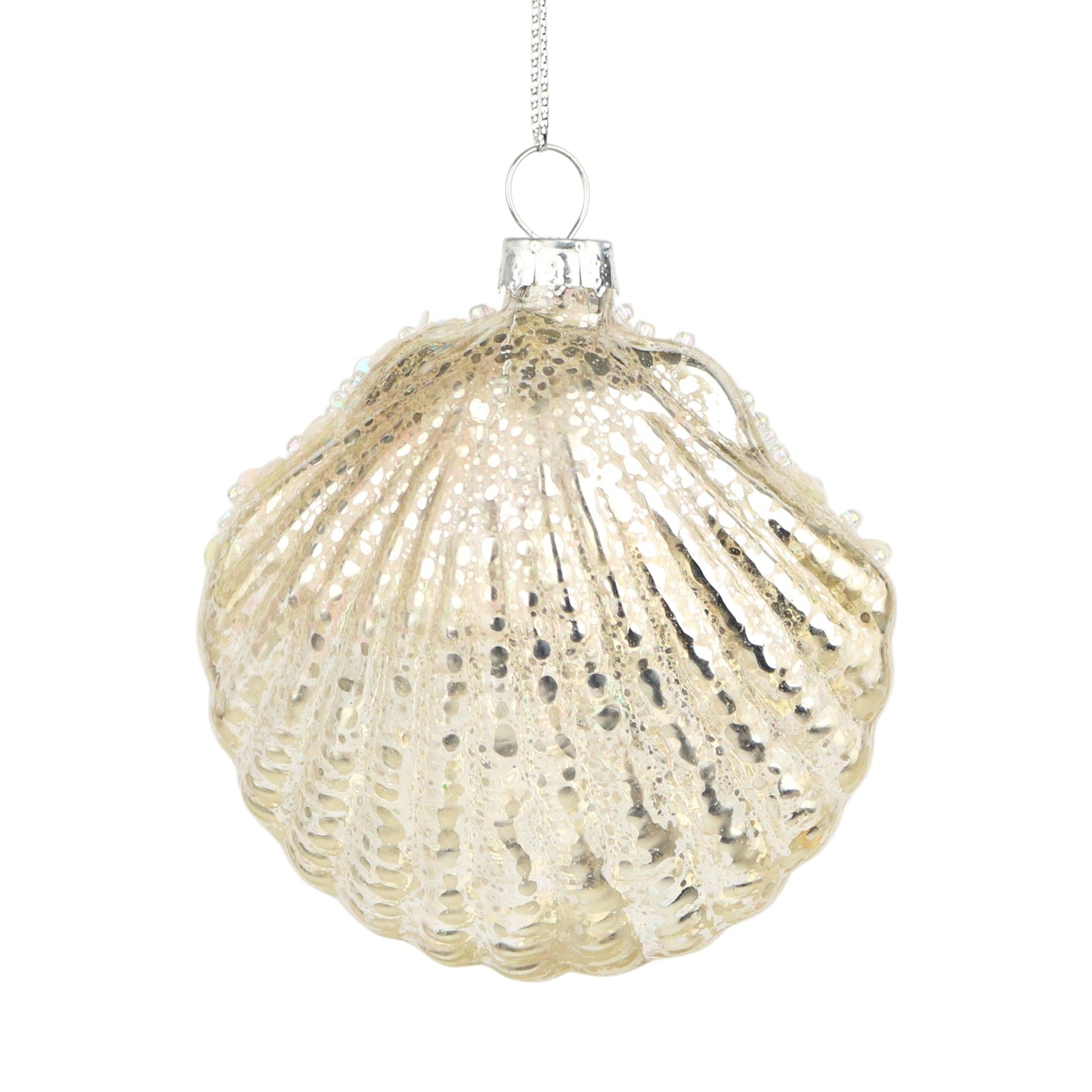 Sequined Clam Shell