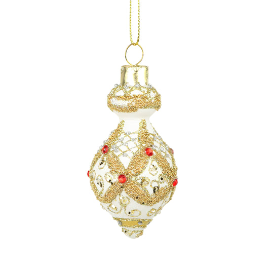 Ivory Aureate Fabergé Bauble