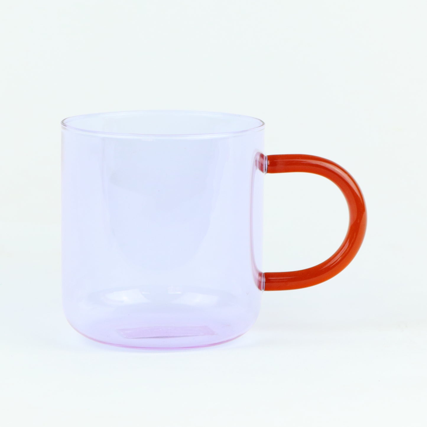 Pink Glass Mug