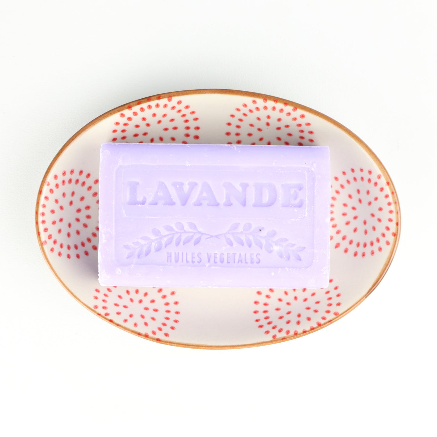 Concentric Amber Soap Dish