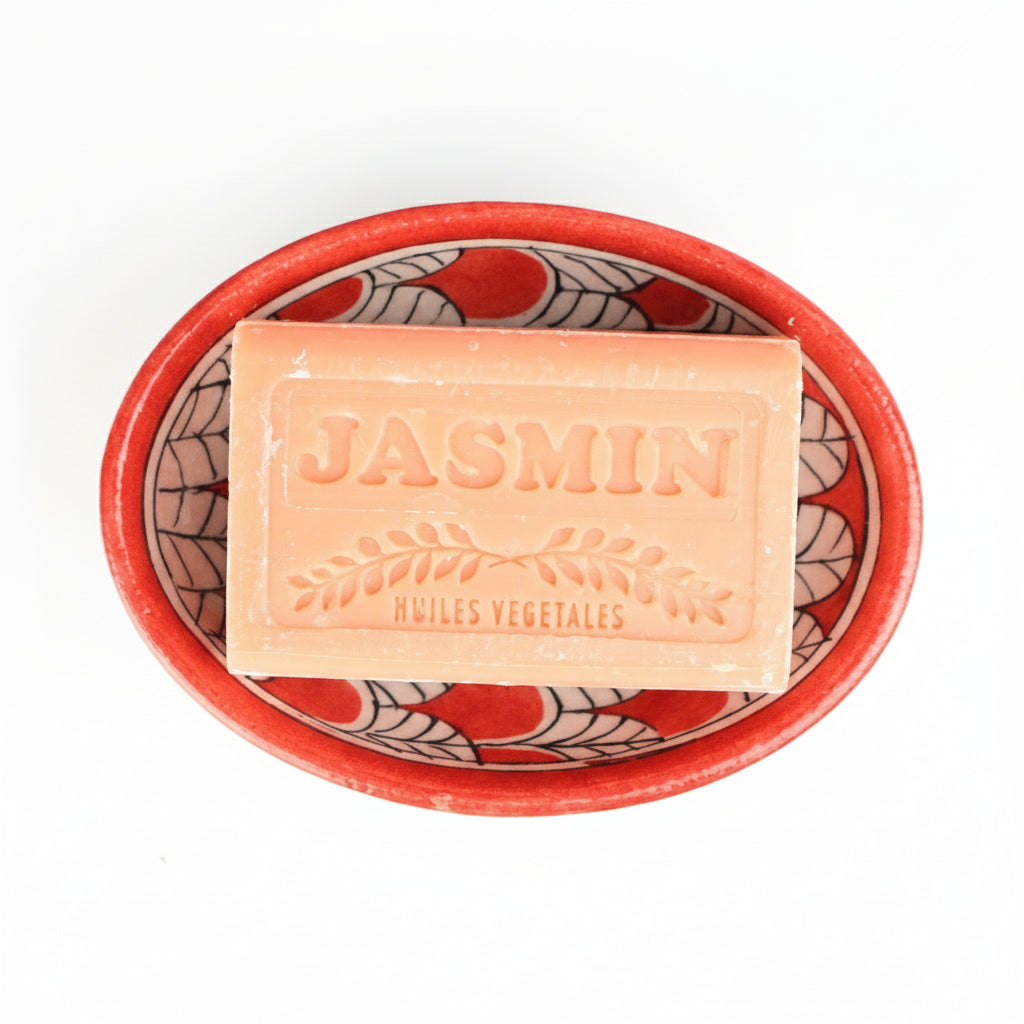 Crimson Peacock Soap Dish