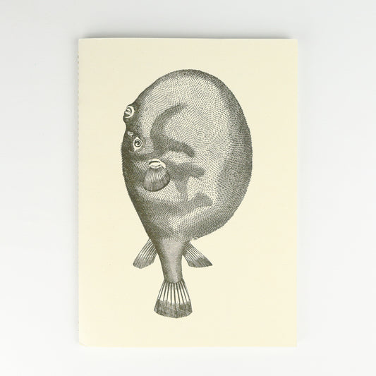 Pufferfish Softback A5 Plain Notebook