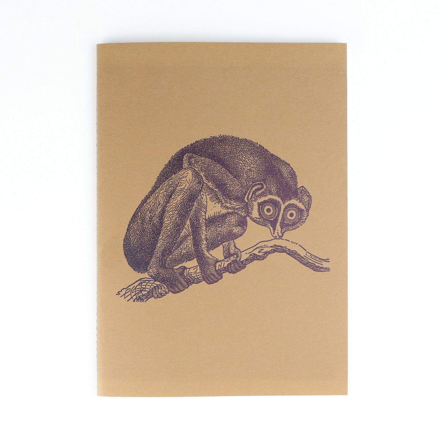 Lemur Softback A5 Plain Notebook