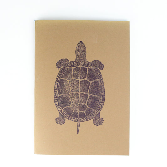Turtle Softback A5 Plain Notebook