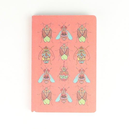 Cranberry Beetles Softback A7 Notebook