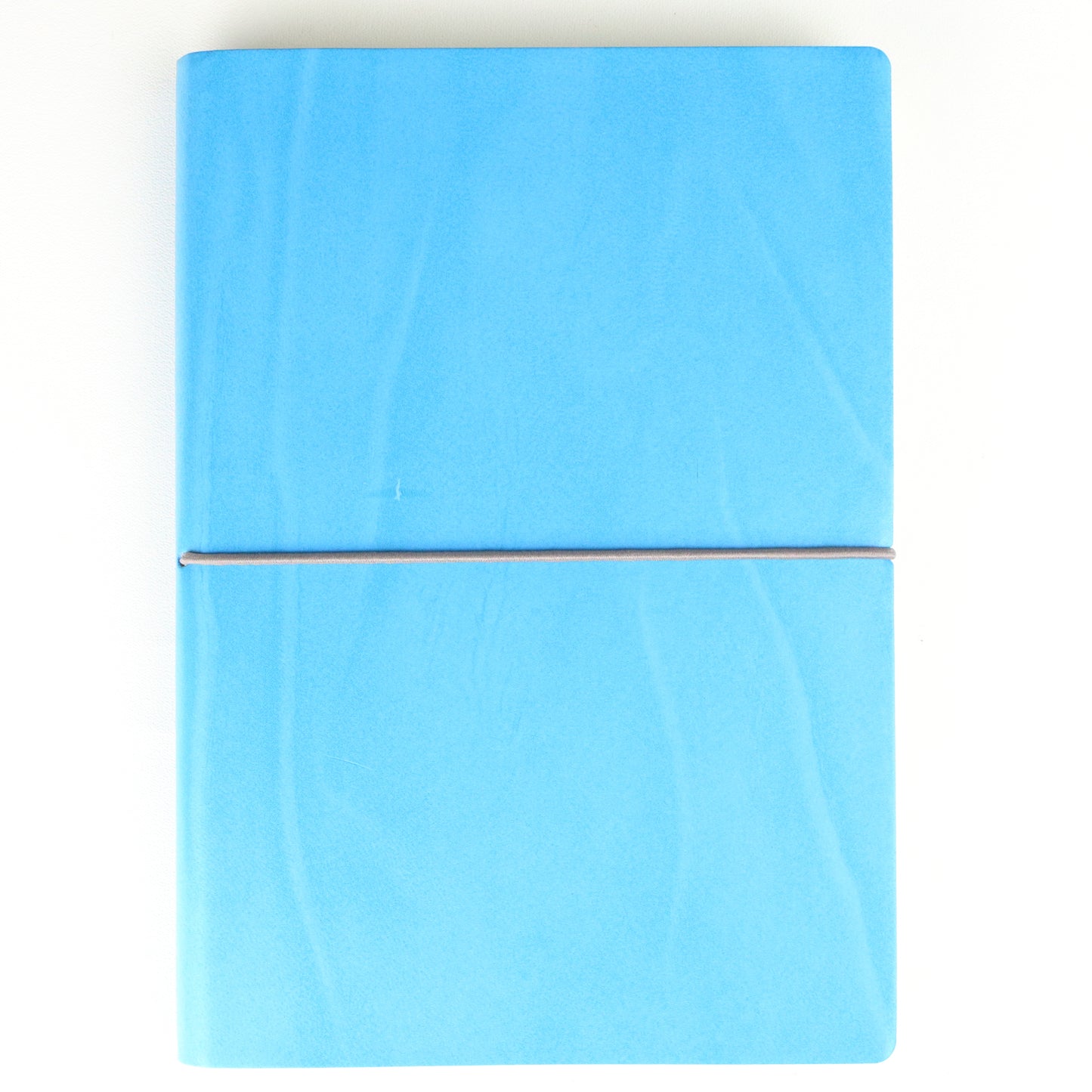 Sky Blue Leather Bound Notebook