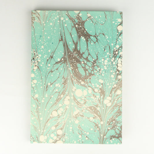Teal Marbled Notebook