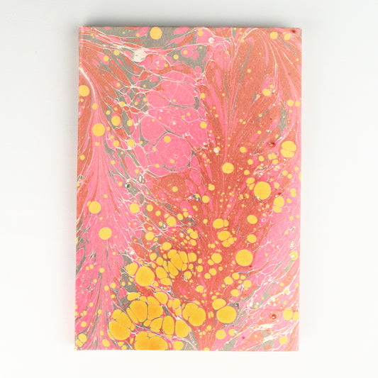 Cheesy Blackcurrant Marbled Notebook