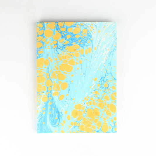 Sunny Sky Marbled Notebook