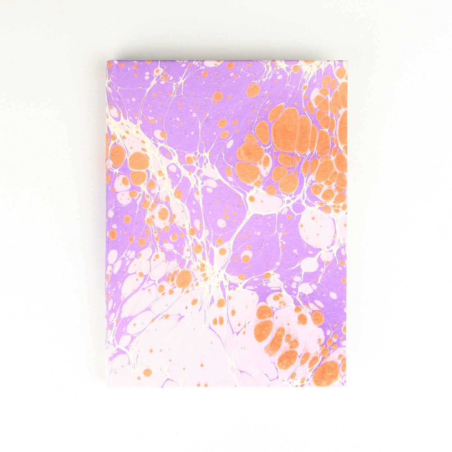Magenta Carrot Marbled Notebook