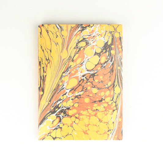 Amber Mix Marbled Notebook
