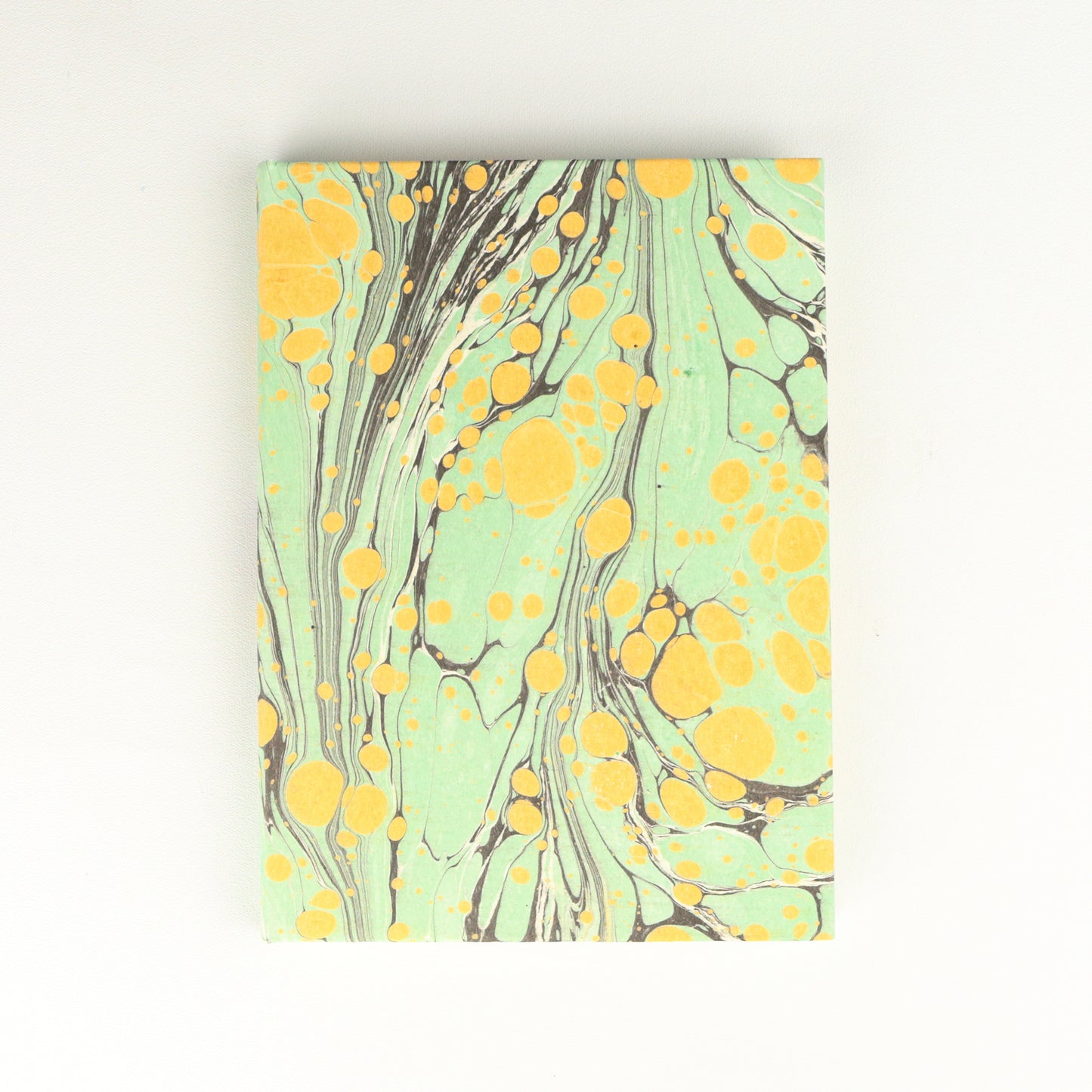Fern Sunshine Marbled Notebook