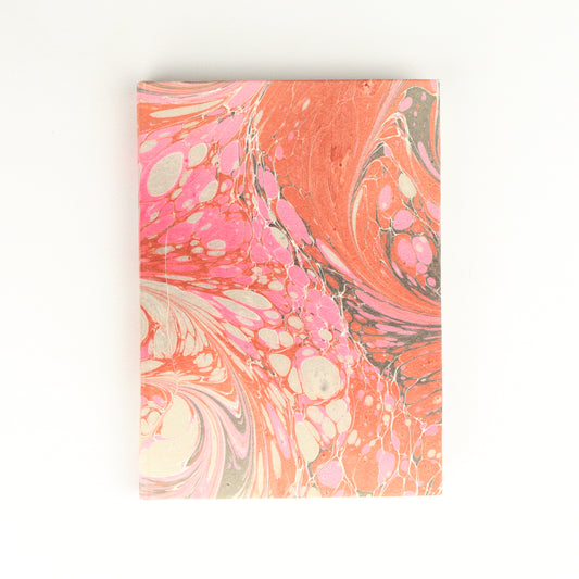 Summer Fruits Marbled Notebook