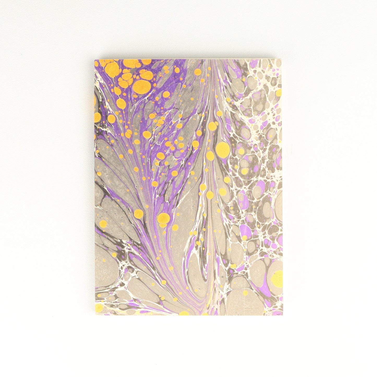 Smoky Pansy Marbled Notebook