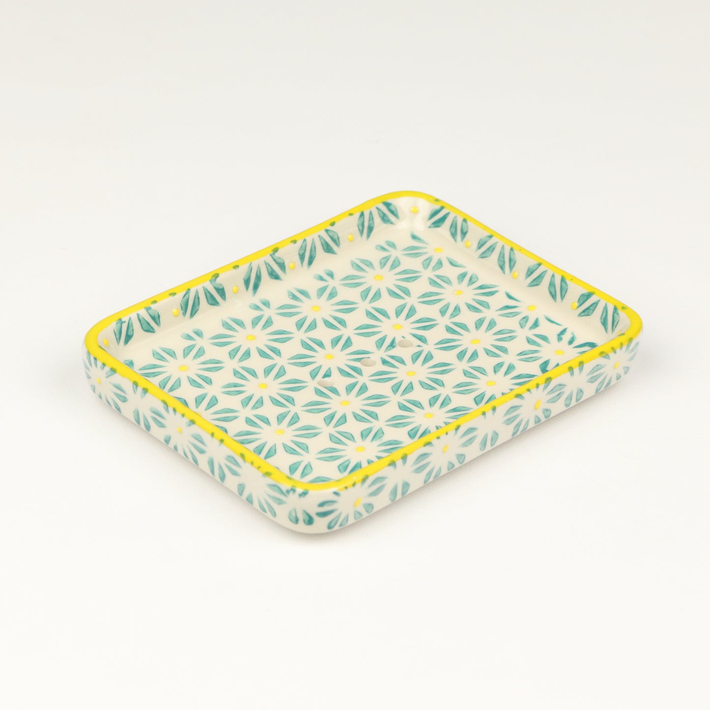 Lemony Petals Soap Dish