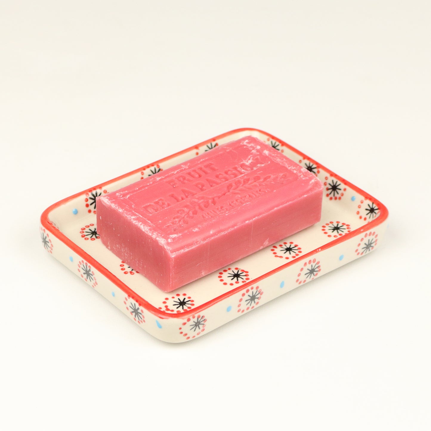 Crimson Fireworks Soap Dish