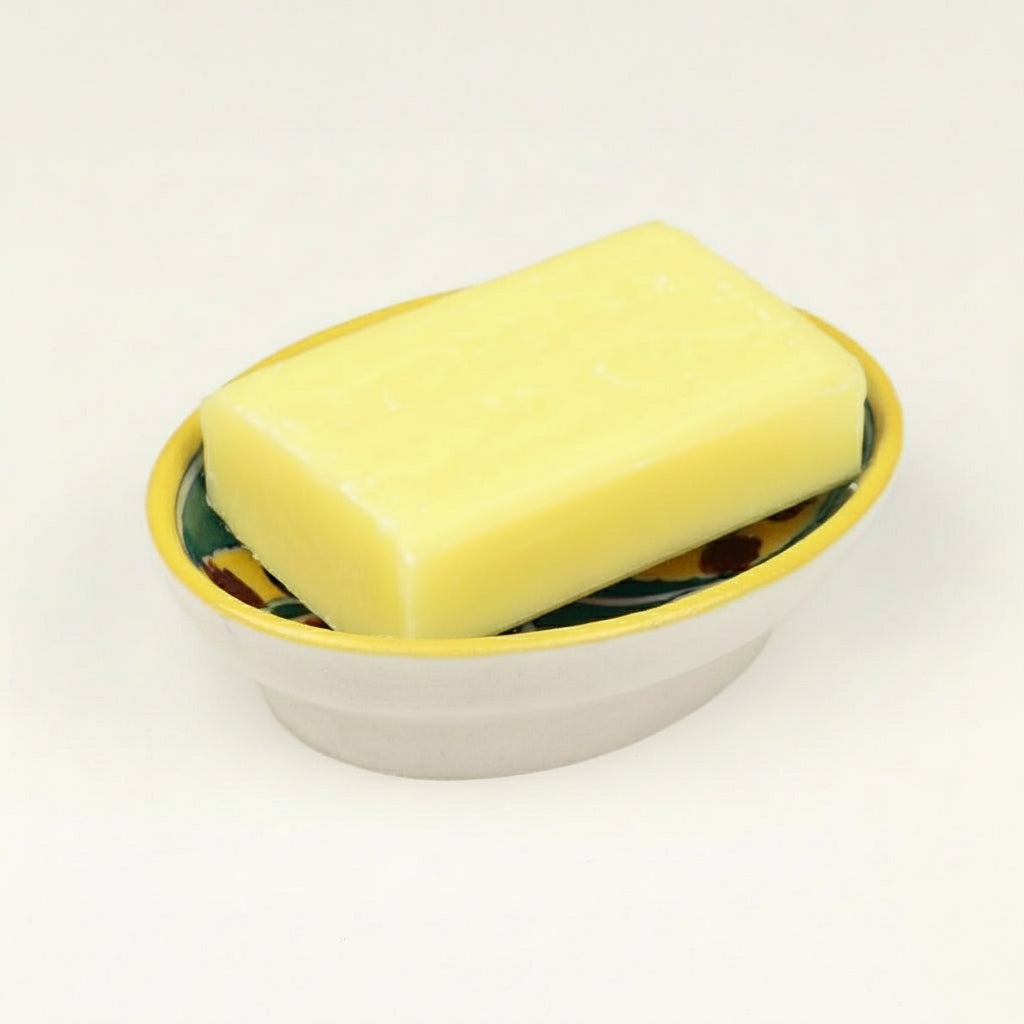 Azure Patterned Soap Dish