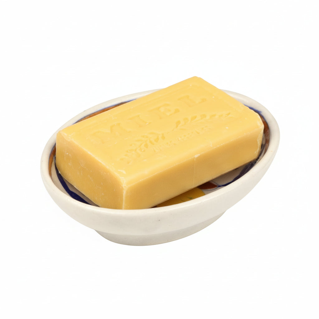 Azure Detailed Soap Dish