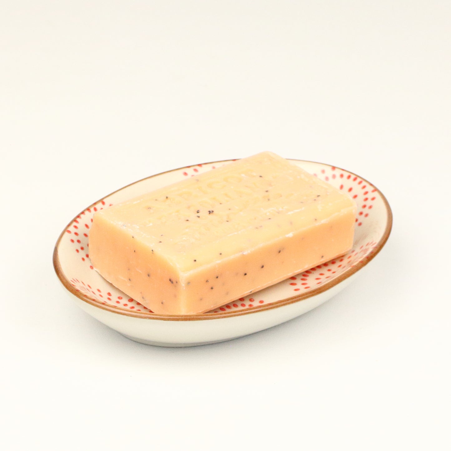 Concentric Amber Soap Dish