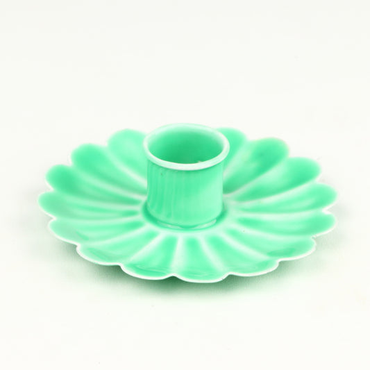 Mint Flower Candlestick