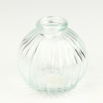 Clear Ball Vase - Candle Holder