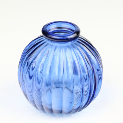 Cerulean Ball Vase - Candle Holder