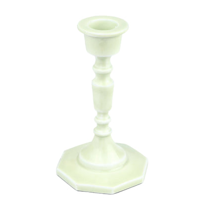 Ivory Archaic Candlestick