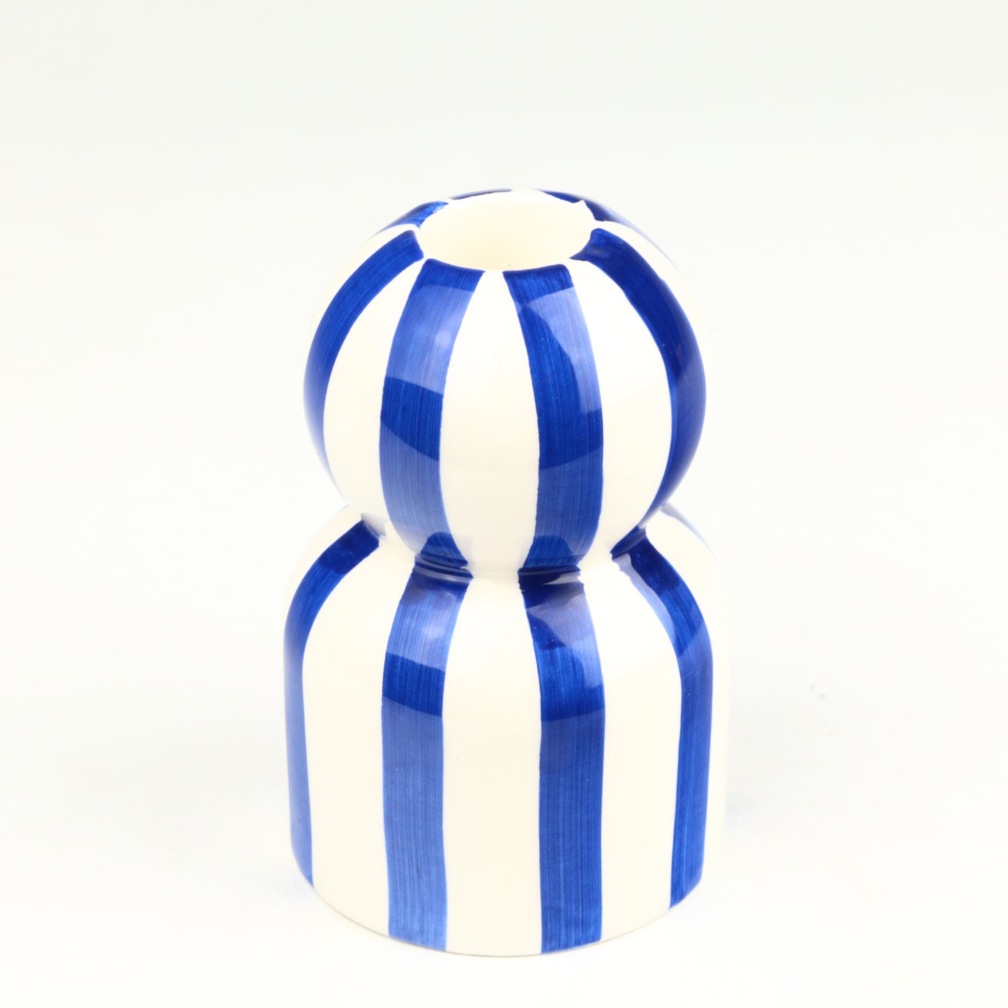 Azure Striped Circus Balloon
