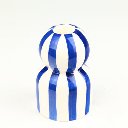 Azure Striped Circus Balloon