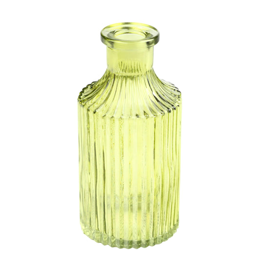 Olive Ribbed Bottle