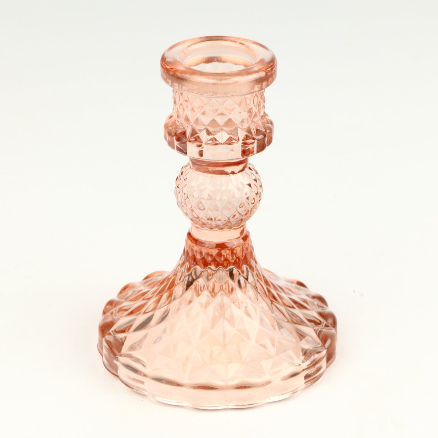 Rose Harlequin Candlestick