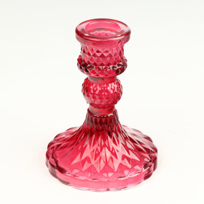 Cherry Harlequin Candlestick