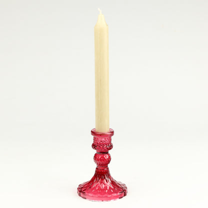 Cherry Harlequin Candlestick